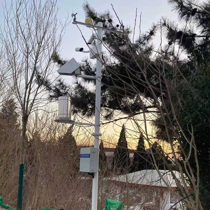 黄河大桥路面状态气象站装置案例